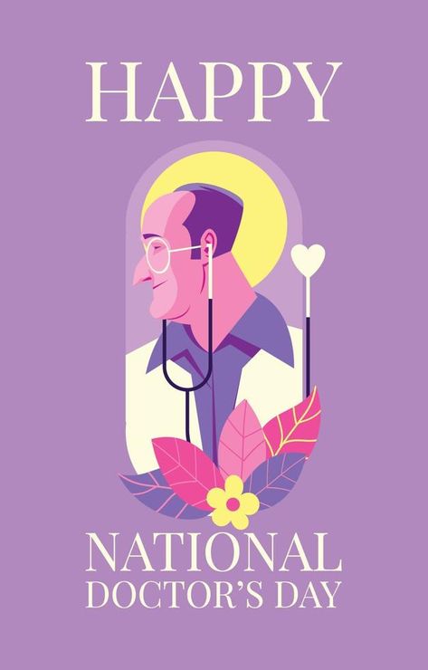 National Doctors' Day Concept Art Independence Day Creative Poster, Independence Day Creative, National Doctors Day, Doctors Day, Creative Poster, Creative Posters, Art Art, Independence Day, Concept Art