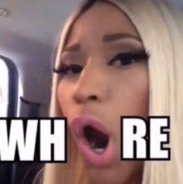 Reaction Pictures Nicki Minaj, 2000s Quotes, Nicki Minaj Photos, Nicki Minaj Pictures, Reaction Face, Funny Profile, Funny Profile Pictures, Funny Reaction Pictures, Meme Faces