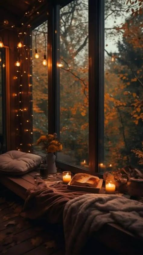 Fall Bedroom, Cozy Home, Blankets, Decor Ideas, Candles, Bedroom, Bed, Home Decor, Home Décor