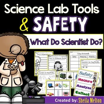 Science Lab Tools, Safety & What Do Scientists Do? Science Lab Rules, Science Lab Tools, What Do Scientists Do, Lab Rules, Science Lab Safety, Safety Tools, Vocabulary Book, Lab Safety, Science Tools