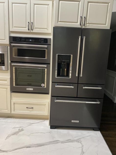 Microwave Double Oven Combo, Microwave Oven Combo Built Ins, Microwave In Wall, Kitchenaid Oven, Microwave Oven Combo, Wall Oven Microwave Combo, Convection Wall Oven, Cleaning Oven Racks, Combination Wall Oven