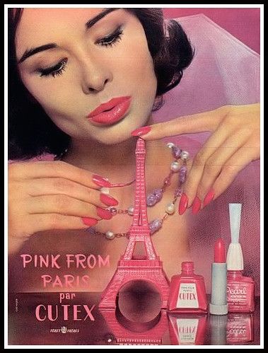 Sondra Peterson in a Cutex ad, 1959 | Sophia | Flickr Vintage Nail Polish Ads, 1950s Nails, Nail Magazine, Vintage Manicure, Cosmetics Illustration, Vintage Makeup Ads, Beauty Ads, Makeup Ads, Retro Makeup