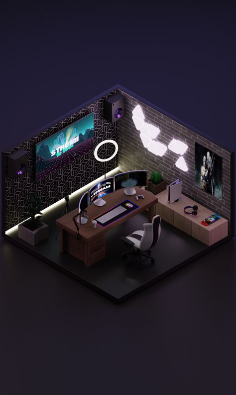 Streamer Room Ideas, Streamer Bedroom, Streamer Room, Streamer Setup, Streaming Room, Stream Setup, Gaming Lounge, Gamer Bedroom, Crazy Jokes