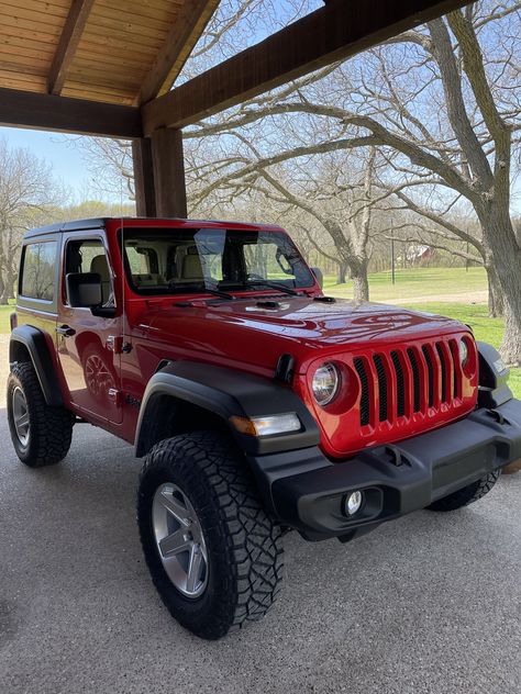 2 door owners, what tire size you running? Pics? | Page 6 | Jeep Wrangler Forums (JL / JLU) -- Rubicon, 4xe, 392, Sahara, Sport - JLwranglerforums.com Jeep Wrangler Sport 2 Door, 2door Jeep Wrangler, Jeep Rubicon 2 Door, Jeep Jk 2 Door, Running Pics, Jeep Wrangler 2 Door, Jeep Wranger, Red Jeep Wrangler, Jeep Wrangler Jk 2 Door