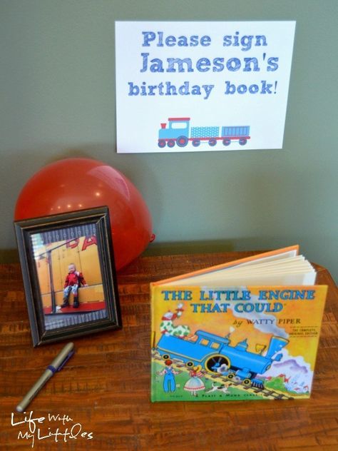 Ideas for a little boy train birthday party. Complete with food ideas, decorations, party favors, and keepsake ideas! Choo Choo Birthday Party, Train Birthday Party Ideas, Train Birthday Theme, Thomas Train Birthday, Train Theme Birthday Party, Thomas Birthday Parties, Thomas The Train Birthday Party, Keepsake Ideas, Train Birthday Party