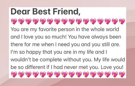 My bestie moved and I miss her so much 😭 Missing Bestie Quotes, I Miss My Bestie, I Miss You Messages, I Miss Her So Much, Miss You Message, Missing Quotes, For My Best Friend, Dear Best Friend, I Miss You Quotes