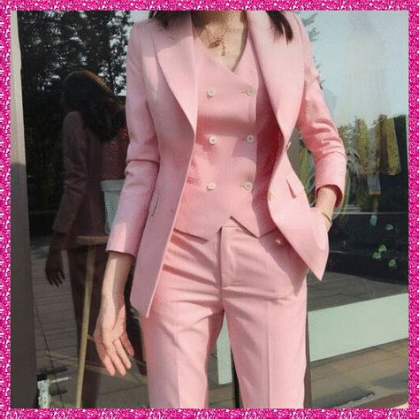 [Ad] [Paidad] 79 Coat Pant For Women Suits Wedding Hacks To Find Out #Coatpantforwomensuitswedding #coatpantforwomensuitswedding Formal Suits For Women, Celana Fashion, Pant Suits, Prom Suits, Pink Suit, Woman Suit Fashion, Pantsuits For Women, Women Formals, Wedding Business