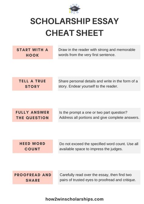 Use the scholarship essay cheat sheet to write winning essays and win more money for college! #college #scholarships #essaytips #payingforcollege #ScholarshipMom #scholarshiptips Scholarships Without Essays, Applying For Scholarships, College Essays Ideas, How To Write College Application Essays, Gks Scholarship Graduate, Schlorships College Scholarships, College Scholarships Aesthetic, Gks Scholarship Study Plan, How To Win Scholarships