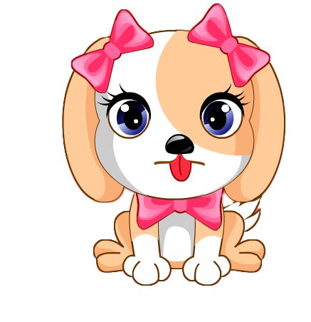 Barbie Png, Barbie Dog, Barbie Cartoon, Rainbow Color, Cute Images, Free Clip Art, Cute Characters, Cartoon Design, Pet Shop