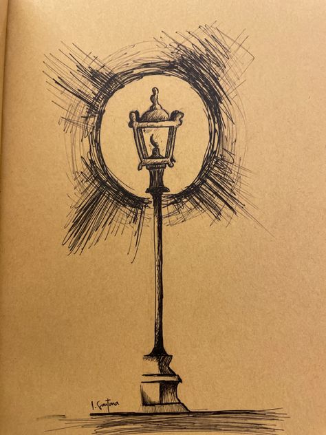 Lamp Sketch Drawings, Lantern Art Drawing, Light Pole Drawing, Lampost Drawing, Street Light Sketch, Flash Light Drawing, Light Post Drawing, Streetlight Drawing, Lamp Post Drawing