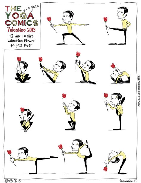 the 'new man' does #yoga and brings flowers! cute Valentines Yoga, Yoga Themes, Yoga Blog, Yoga Club, Bikram Yoga, Laughing Buddha, Kids Yoga, Yoga Love, Acro Yoga