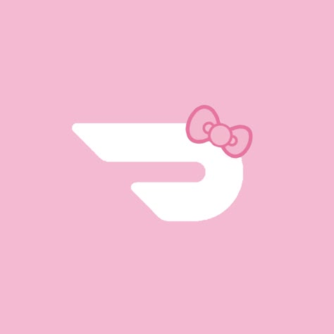 Pink Doordash Icon, Pink Hello Kitty Wallpaper, Hello Kitty App Icon, Pink Apps, Pink Hello Kitty Wallpaper Iphone, Kitty Icon, Cat App, Pretty Wallpaper Ipad, Pink Wallpaper Hello Kitty