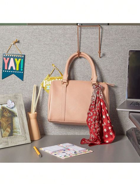 Cubical Hanger: This rose gold cubicle hooks for hanging clothes or coats to keep cubical organized and clean Perfect for the Office: These easy to install hooks can be placed in any cubical to hang coats, jackets, umbrellas, bags Quality: Hooks are made of good quality 5 mm thick iron with rose gold color Dimensions: These metal hangers can fit partitions and hooks that measure from 2.5 to 3 inches; this double hook design measures approximately 4.1 x 3.25 x 6 inches What's Included: Each pack contains one cubicle hanger for your office ⚠ WARNING: This product can expose you to chemical(s) including Lead, which is known to the State of California to cause cancer and birth defects or other reproductive harm.  For more information go to P65Warnings.ca.gov.Rose Gold Cubicle Hanger For 2.5 To Cubicle Organization, Cubicle Decor Office, Cubicle Decor, Bag Hook, Hook Hanger, Closet Accessories, Hanging Clothes, Hook Design, Metal Hangers