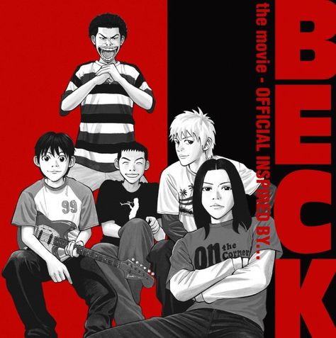 Beck Manga Cover, Beck Anime, Beck Albums, Beck Manga, Beck Mongolian Chop Squad, Mongolian Chop Squad, 90s Anime, Manga Covers, Cultura Pop