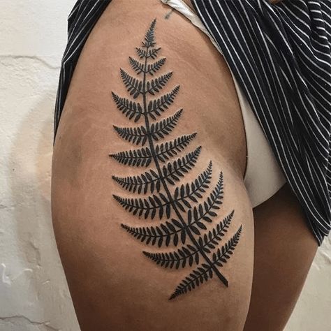 240+ Delicate Fern Tattoo Designs (2024) - TattoosBoyGirl Womens Tattoos, Wreath Tattoo, Floral Thigh Tattoos, Fern Tattoo, Hip Tattoos, Floral Tattoo Sleeve, Tattoo Graphic, Greeting Card Collection, Botanical Tattoo