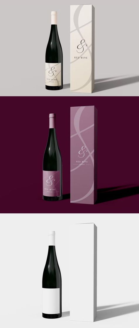 Red Wine Mockup Wine Mockup, Rose Wine Packaging, Red Wine Advertising, Red Wine Label, Luxury Wine Label, Creative Wine Label, Wine Bottle Mockup, Wine Subscription, Wine Packaging