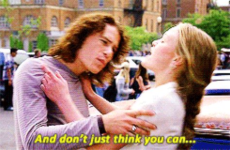 Kiss Gif, 10 Things I Hate About You, Julia Stiles, Friend Photography, Favorite Movie Quotes, Polo Lacoste, Photography Couple, I Love Cinema, Chick Flicks