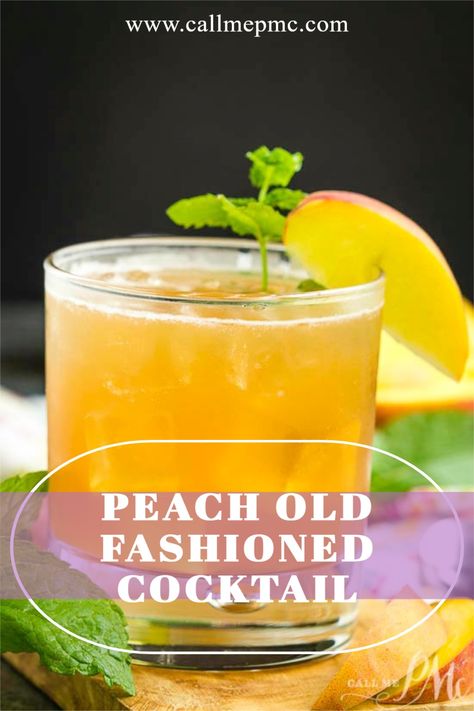 Old Fashioned Drink Recipes, Old Fashioned Variations, Peach Old Fashioned, Fat Hooker Cocktail, Southern Cocktails, Breakfast Old Fashioned Cocktail, Types Of Old Fashioned Drinks, Best Old Fashioned Cocktail Recipe, Southern Cocktails Recipes