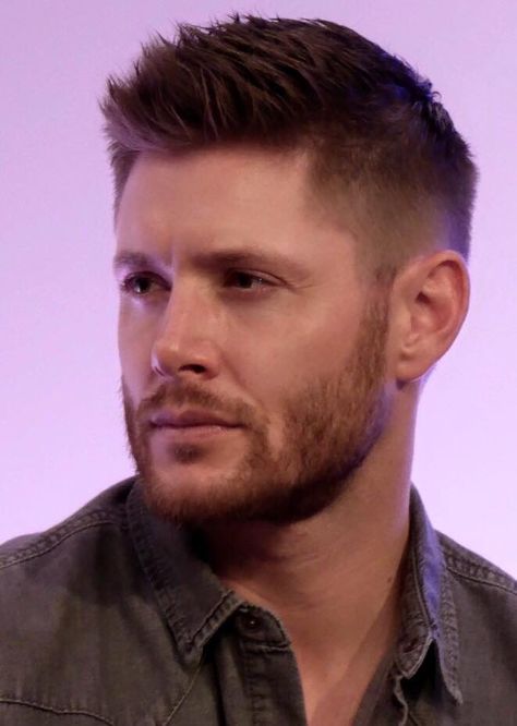 My fave look for JA! Destiel Quotes, Jensen Ackles Soldier, Jensen Ackles Soldier Boy, Army Haircut, Boy Haircut, Soldier Boy, Gents Hair Style, Jensen Ackles Supernatural, Jensen Ackles Jared Padalecki