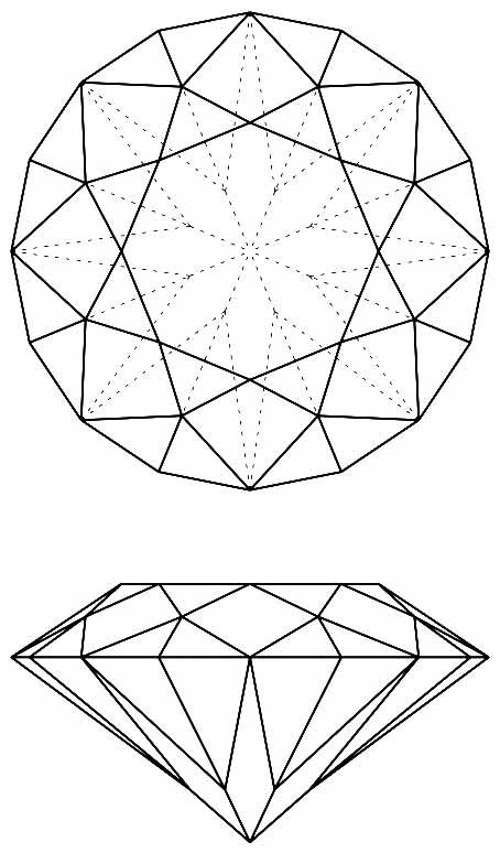 Drawing A Diamond, Drawings Of Diamonds, Diamond Shading Drawing, Diamond Line Drawing, Diamonds Drawing, Blender 3d Tutorial, Diamond Building, Diamond Outline, Jewel Drawing