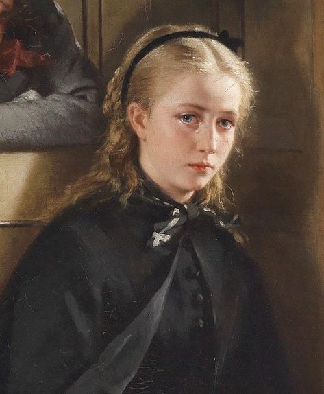 Detail from The Irritating Gentleman by Berthold Woltze, 1874. Berthold Woltze Art Paintings, The Irritating Gentleman Painting, The Irritating Gentleman, Irritating Gentleman, Berthold Woltze, Music Sculpture, Fulton Sheen, Istoria Artei, John William Waterhouse