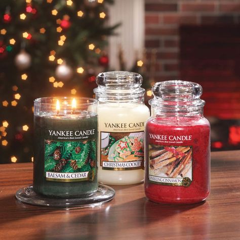 Yankee Candle Christmas, Yankee Candle Jars, Holiday Sugar Cookies, Yankee Candle Scents, Winter Cake, Exotic Holiday, Glass Jars With Lids, Large Jar, Large Candles