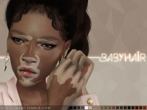 Sims 3 Makeup, Braids For Girls, Sims Baby, Sims 4 Black Hair, Pelo Sims, Sims 4 Cc Makeup, Sims 4 Game Mods, Sims 4 Body Mods, Sims 4 Cc Skin