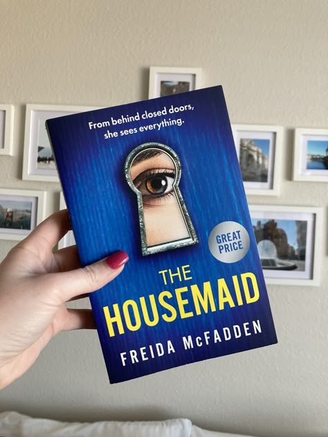 The House Maid Book, Books To Read Thriller, The Housemaid Book, Housemaid Book, The Housemaid, Book Recommendations Fiction, Good Books To Read, House Maid, Teenage Books To Read