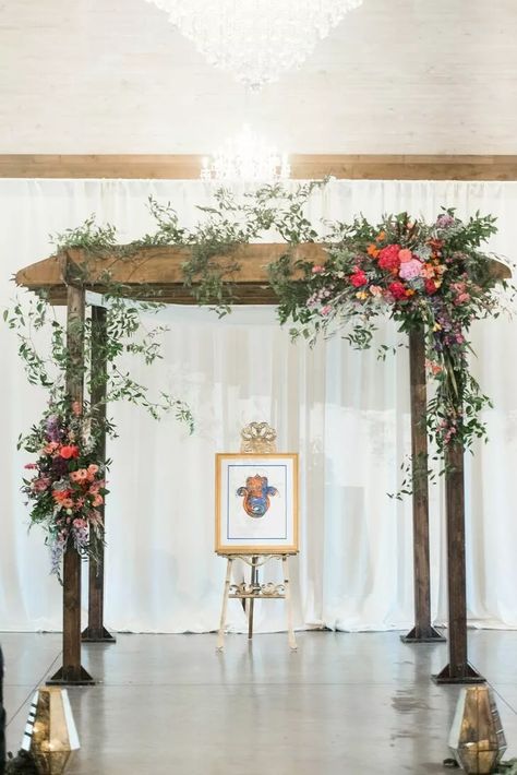 35 Chuppah Ideas for a Jewish Wedding Ceremony Wedding Chuppah Flowers, Jewish Wedding Chuppah, Birch Chuppah, Chuppah Ideas, Chuppah Flowers, Wedding Chuppah, Jewish Wedding Ceremony, Wedding Shower Decorations, Floral Arrangements Diy