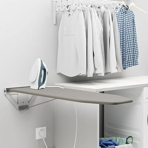 Amazon.com: Folding Ironing Boards,160° Rotating Wall-Mounted Ironing Board Space Saver 39"x12" for Sewing Room, Household, Laundry : Home & Kitchen Wide Ironing Board, Foldable Ironing Board, Mounted Ironing Board, Compact Ironing Board, Ironing Board Cabinet, Folding Ironing Boards, Wall Ironing Board, Wall Mounted Ironing Board, Ironing Station