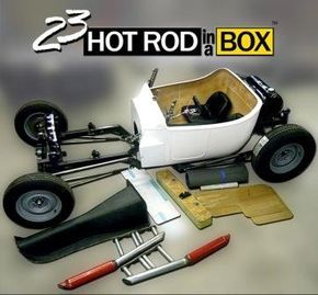 NEHR T-Bucket Hot Rod in a Box 33 Hot Rod Autos, Mini Buggy, Custom Rat Rods, Rat Rod Truck, Kart Cross, Go Kart Frame, Rat Rod Trucks, Homemade Go Kart, Go Kart Plans