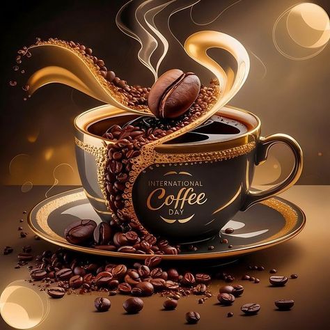 Picture Of Coffee Cups, Good Morning Coffee Cup, 2 Cups Of Coffee, Cafe Background, Coffee Theme Kitchen, Coffee Geek, Coffee Photo, Good Morning Coffee Images, Brewing Coffee