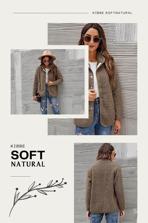 Sn Kibbe, Kibbe Soft Natural, Natural Outfit, Natural Kibbe, Gamine Style, Soft Winter, Winter Outwear, Fuzzy Cardigan, Oversize Fashion