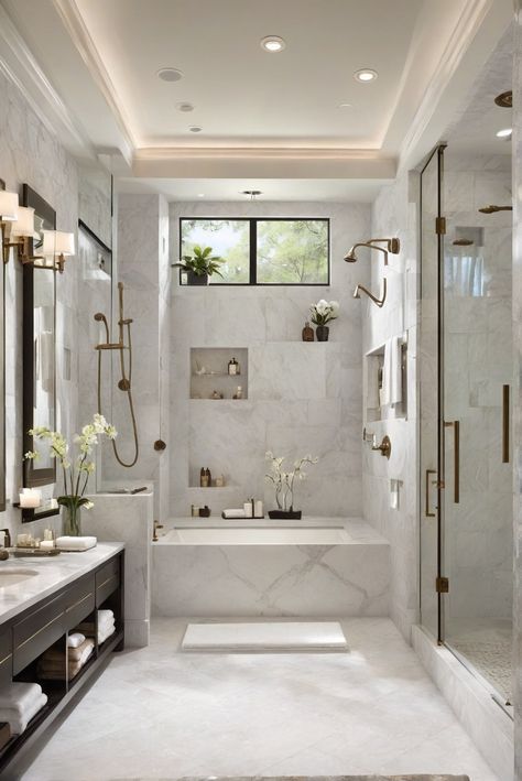 1. Bathroom Renovation
2. Master Bathroom Transformation
3. Modern Bathroom Design
4. Home Improvement Inspiration High End Master Bath Ideas, Master Bath 2024, 2024 Shower Trends, Florida Bathroom Ideas, Luxury Master Bathrooms 2024, 2024 Master Bath Trends, Bathroom Ideas 2024 Design Trends, Bathroom Design 2024, Elegant Master Bathrooms Luxury