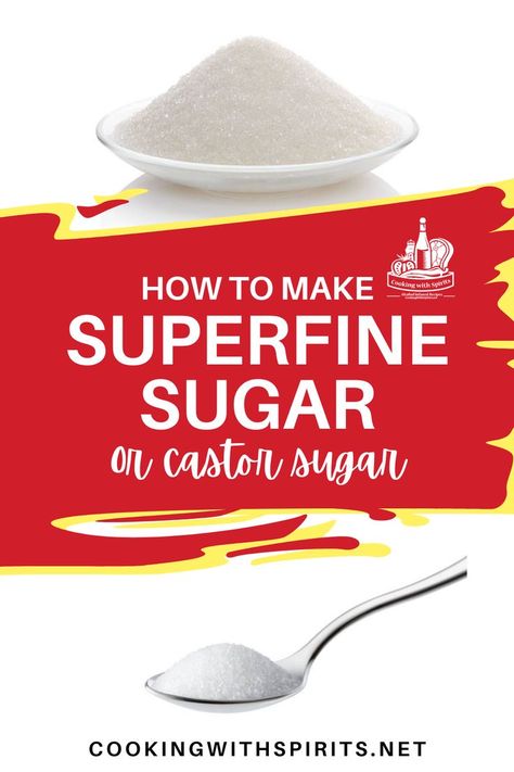 Superfine sugar is favored for sweetening drinks or preparing a meringue. Caster sugar is the name of very fine sugar in Britain, so named because the grains are small enough to fit though a sugar "caster" or sprinkler. Learn how to make your own! Pressure Cookers, Caster Sugar, Pressure Cooker Recipes, Caster, Meringue, How To Make Your, Cooking Tips, Great Recipes, Helpful Hints