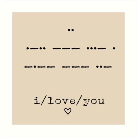 I Love You Morse Code Tattoo, Codes And Ciphers, Morris Code, Code Tattoo, Morse Code Tattoo, Forever Tattoo, Alphabet Art Print, Coded Message, Line Artwork