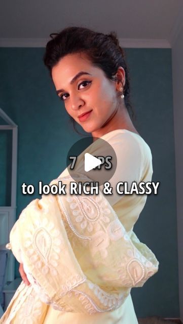 Shilpa Tolani on Instagram: "SAVE IT for your classy Indian attire days. . Which looks did u like the most A or B ??? . #fashiontips #stylingtips #indianfashioninfluencer #dubaifashionblogger #dubaiinfluencer #fashiontutorial #stylingtips #elegantfashion #classyfashion" Indian Classy Outfits For Women, Elegant Indian Outfits, Fashion Mistakes Woman, Elegance Dress, Classy Outfits For Women, Indian Party Wear, How To Look Rich, Fashion Tutorial, Classy Photography