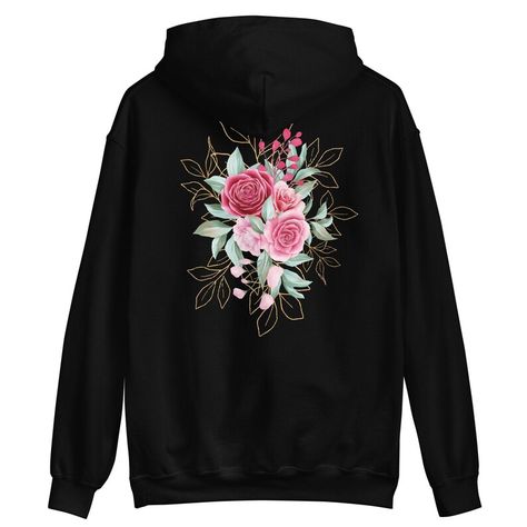 Cute Floral Flower Design Hoodie Graphic Hoodie Design, Hoodie Graphic, Design Hoodie, Floral Hoodie, Floral Flower, Print Hoodie, Hoodie Design, Floral Flowers, Graphic Hoodie