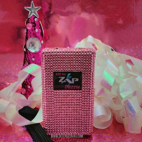 Yes, #believeit 😍 A rhinestone covered #stungun that has 💎 Dazzle 💎 and ⚡ Frazzle! ⚡ Here: https://www.divasfordefense.com/collections/stun-guns/products/zap-dazzle-pink-rhinestone-stun-gun #ZapDazzle #blingthings #defensedivas #GiftOfSafety #selfdefense #collegelife #GiftsForHer #GiftsForMom #StunGunsForHer #sororitylife #divalife #pinkpower Rhinestone Covered Things, Pink Asethic, Rhinestone Projects, Pink Power, Escape Reality, Pretty Skin Care, Book Things, Sorority Life, Pretty Skin