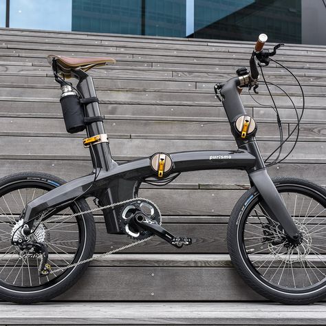 Touring Bicycles, Foldable Electric Bike, Foldable Bikes, Motorised Bike, Bicycle Decor, Bike Exif, Push Bikes, Folding Bicycle, Custom Bicycle