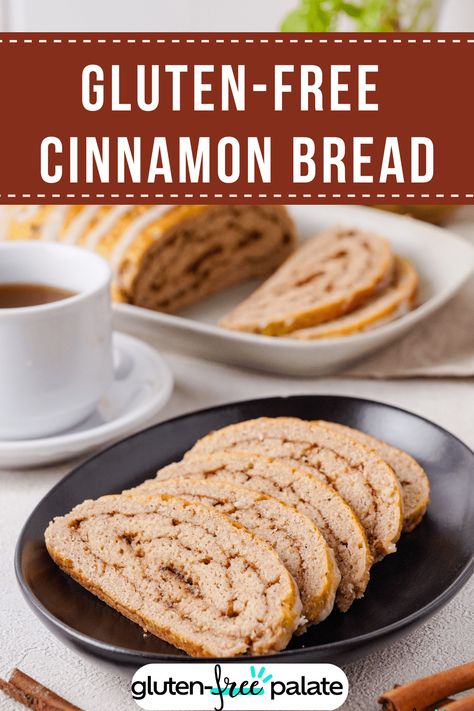 You need to make this delicious gluten-free cinnamon bread recipe! Switch up your usual baking routine for something sweet and cinnamon-y. Gluten Free Cinnamon Bread, Chrons Disease Diet, Gluten Free Desserts Cookies, Chrons Disease, Free From Recipes, Clean Eating Keto, Gluten Free Clean Eating, Low Fodmap Vegan, Fodmap Vegan