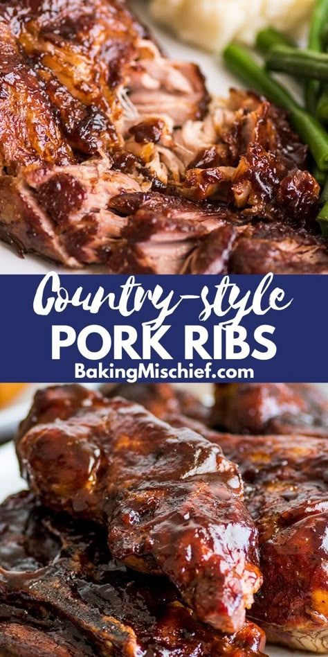 Boneless Rib Recipes Oven, Country Bbq Ribs, Pork Ribs In The Oven Country Style, Pork Sirloin Country Style Ribs Boneless, Cou Try Style Pork Ribs, Tender Country Style Pork Ribs In Oven, Bbq Spare Ribs In The Oven Country Style, Country Style Pork Ribs In Oven Easy, How To Make Pork Ribs In The Oven