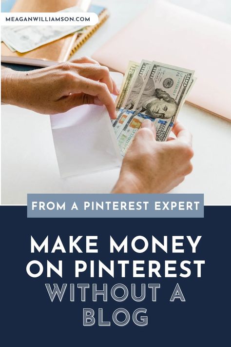 How to make money on Pinterest - a detailed guide to making money with Pinterest from Pinterest Expert Meagan Williamson. This is perfect to learn how to make money on Pinterest for beginners. We are sharing detailed, step by step information to help you get started with monetizing Pinterest. | making money with pinterest no blog #socialmedia #makemoneyonline #marketing Monetizing Pinterest, Pinterest For Beginners, Monetize Pinterest, Money With Pinterest, Easy Way To Make Money, Make Money On Pinterest, Pinterest Expert, Money On Pinterest, Pinterest Analytics