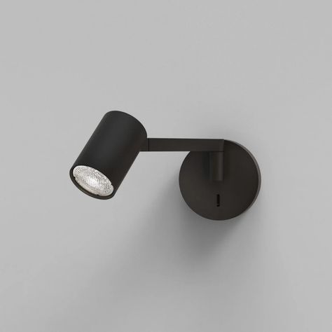 Ascoli Swing Wall Lights Black, Bedroom Reading Lights, Wall Reading Lights, Black Wall Lights, Reading Wall, Astro Lighting, Wall Spotlights, Lights Black, Focus Light