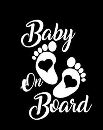 Baby On Board Sticker Cars, Baby On Board Decal, Baby On Board Sticker, Cricut Iron On Vinyl, Baby Decals, Mom Tattoo Designs, Van Wall, Baby On Board, Baby Stickers