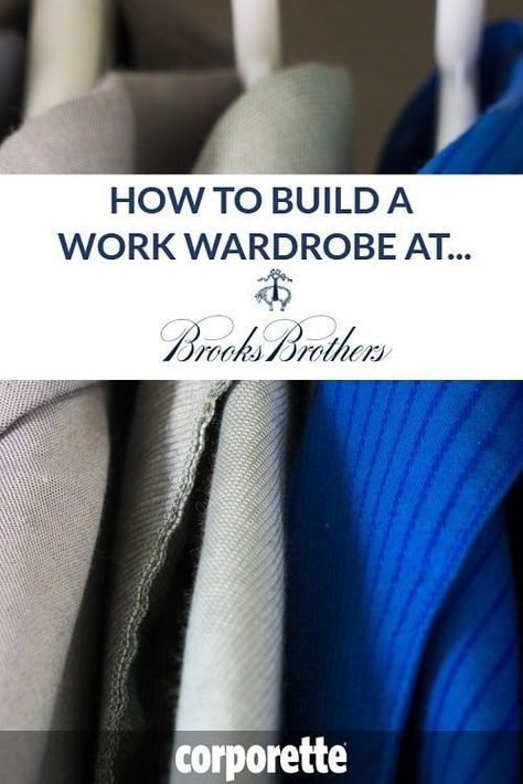 Brooks Brothers is a classic spot for workwear -- and there are some GREAT things even young professional women can get. We rounded up our favorites to help you build your work wardrobe at Brooks Brothers.... Build A Work Wardrobe, Hello 60, Talbots Outfits, Professional Workwear, Plus Size Workwear, Brooks Brothers Women, Working Mom Tips, Business Suits, School Tips