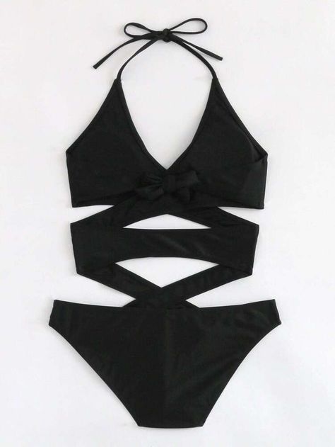 Suits 2023, Swimsuit Shein, Wrap Swimsuit, Swim Suits, One Piece For Women, Women Swimsuits, Criss Cross, One Piece, Free Shipping