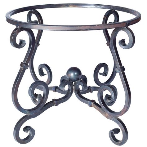 Wrought Iron Dining Table, French Dining Table, French Dining Tables, Iron Table Legs, Dining Table Base, Wrought Iron Furniture, Wrought Iron Decor, Wrought Iron Table, Iron Accents