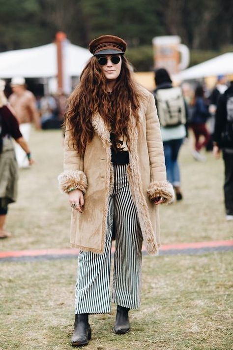 Stylish AF. Winter Music Festival Outfit Cold, Fall Music Festival Outfit, Cold Festival Outfit, Trendy Festival Outfits, Outside Lands Festival, Winter Festival Outfit, Coachella 2019, Outside Lands, Fall Music