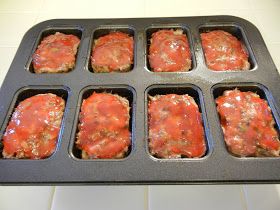 Eggface Healthy Dinner Recipes: Mini Meatloaves Meatloaf Rny Recipes, Greek Beef, Vsg Recipes, Mini Meatloaf, Wls Recipes, Beef Meatloaf, Mini Meatloafs, Bariatric Food, Bariatric Friendly Recipes